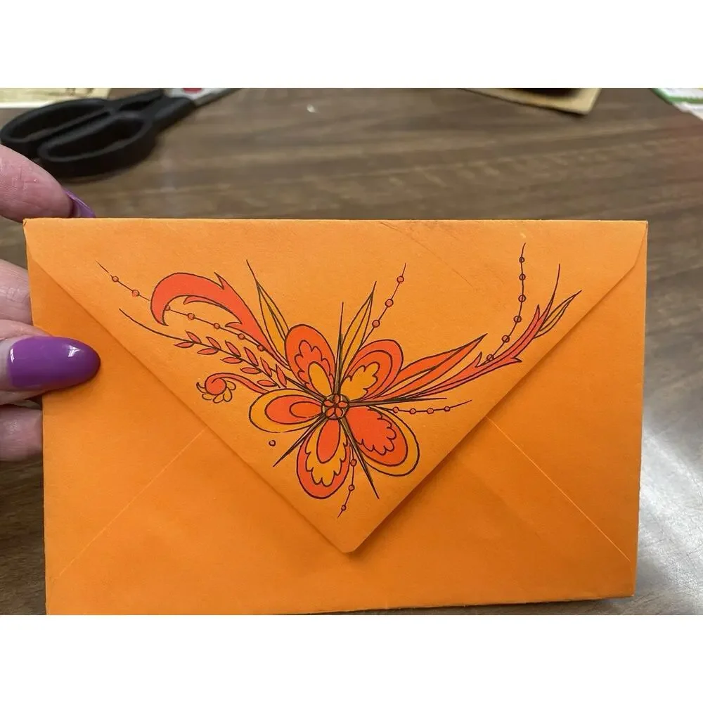 Vintage Envelope With Postage